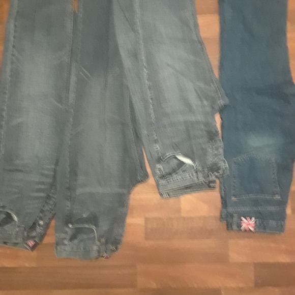 4 pair, British jeans relaxed boot 34 × 32 new - Picture 4 of 4